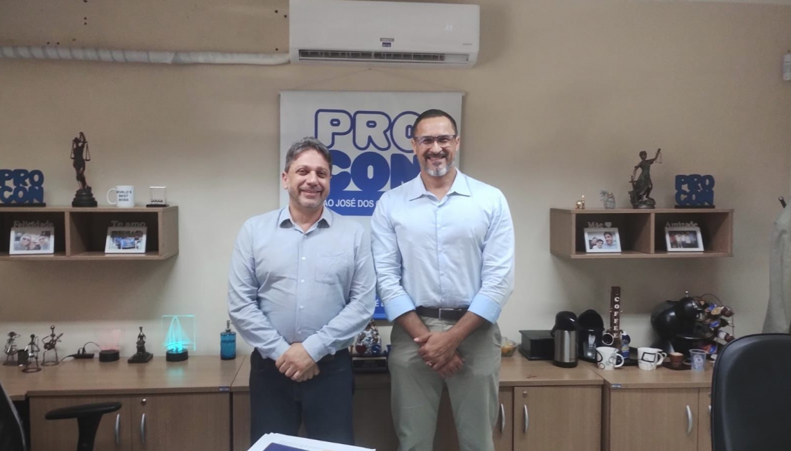 Em São José dos Campos, Ipem-SP reúne-se com Procon municipal para tratar parceria