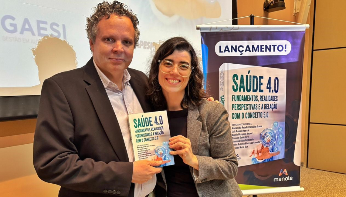 Ipem-SP participa do lançamento do livro “Saúde 4.0: Fundamentos, Realidades, Perspectivas e a Relação com o Conceito 5.0”, na USP