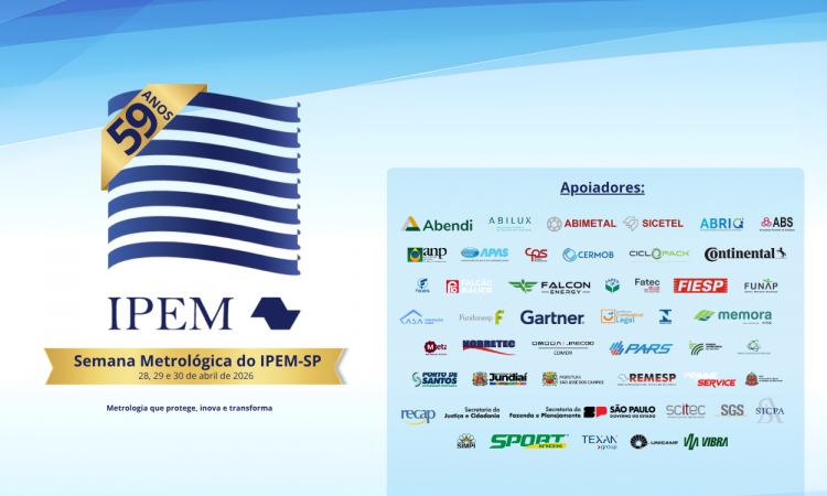 Parcerias institucionais fortalecem a realização da Semana Metrológica do Ipem-SP nos 59 anos da instituição