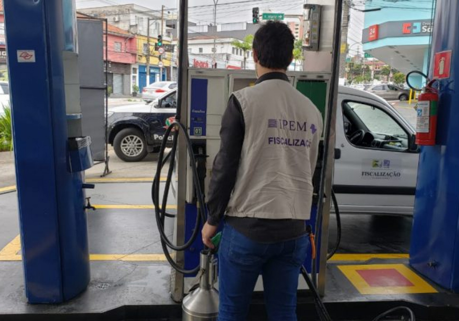 No primeiro semestre, Ipem-SP verifica 62.601 bombas medidoras de combustíveis no estado de SP